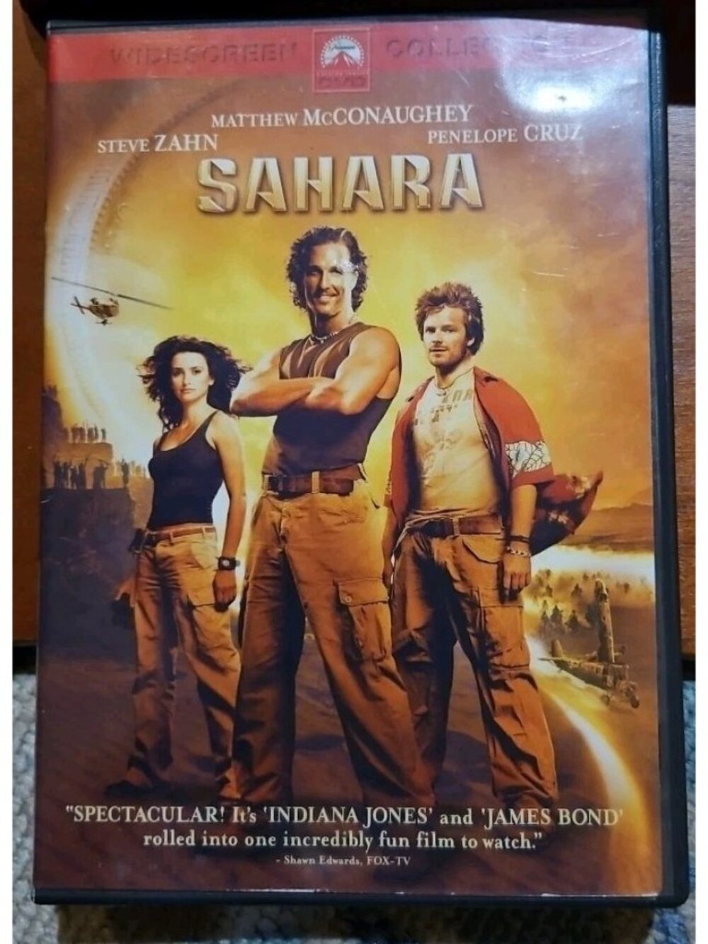 Sahara (DVD, 2005, Widescreen) New Sealed